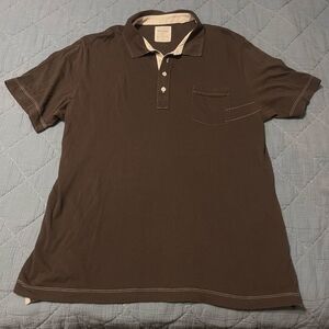Billy Reid Men’s Polo Shirt Size XL Casual  Pocket Luxury Designer